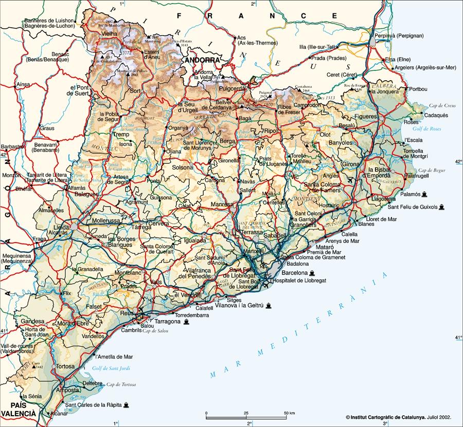 Mapa De Catalunya M s De 100 Im genes Para Descargar E Imprimir