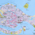 Mapa de Venecia