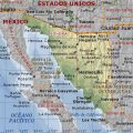 Mapa fisico de Hermosillo