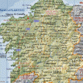 Mapa geografico de Galicia