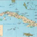 Mapa politico de Cuba
