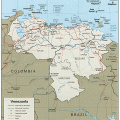 Mapa politico de Venezuela