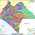 Mapa político de Chiapas
