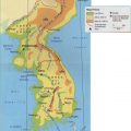 Mapa temático de Corea
