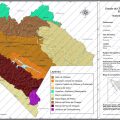 Mapa topográfico de Chiapas