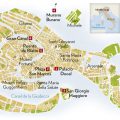 Mapa turístico de Venecia