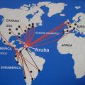 mapa de aruba