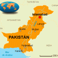 mapa de pakistan