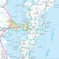 mapa geografico de Florianopolis