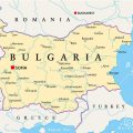 mapa geografico de bulgaria