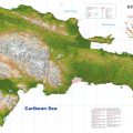 mapa geografico de republica dominicana