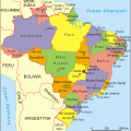 mapa politico de brasil