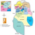 mapa politico de mendoza