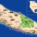 mapa turistico de aruba