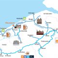 mapa turistico de belgica