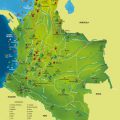 mapa turistico de colombia