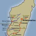 mapa turistico de madagascar