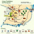 mapa turistico de paraguay